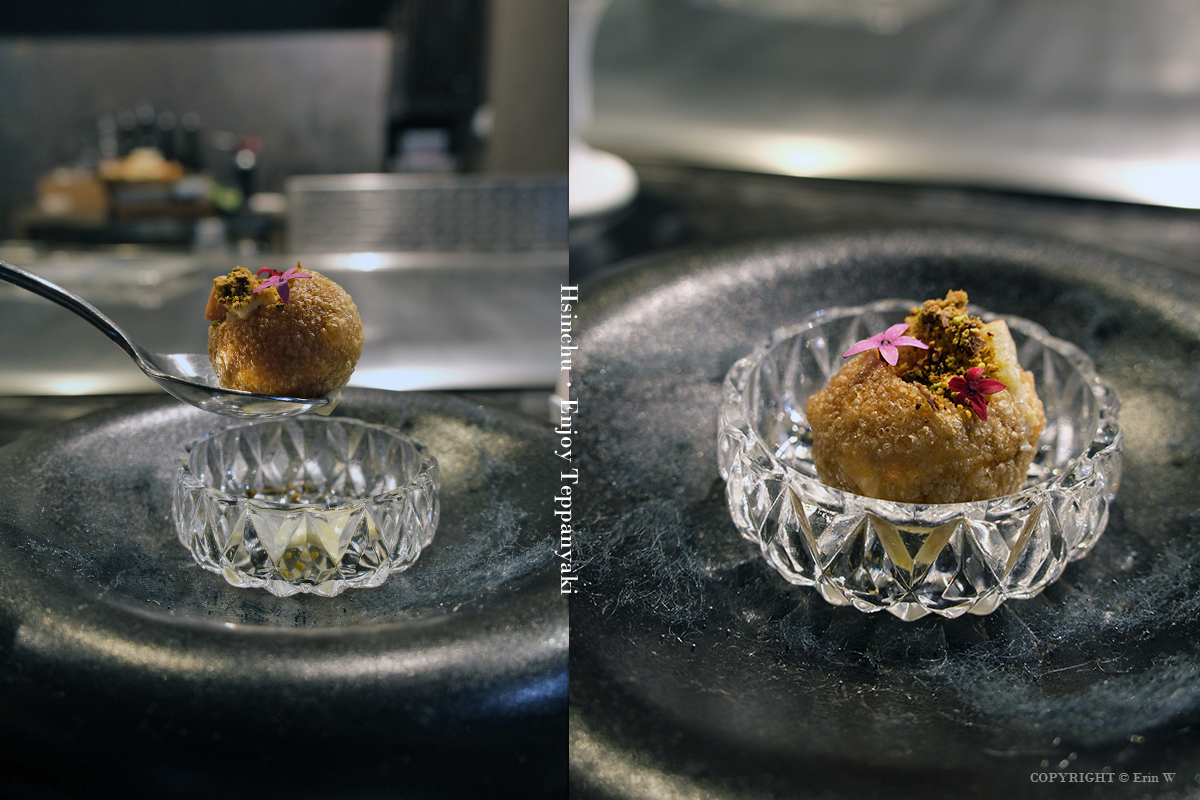 新竹・竹北|享廚鐵板燒|在滋滋聲與香氣之中 享受一場專屬兩人的浪漫饗宴與精采食物秀 - 第22張圖