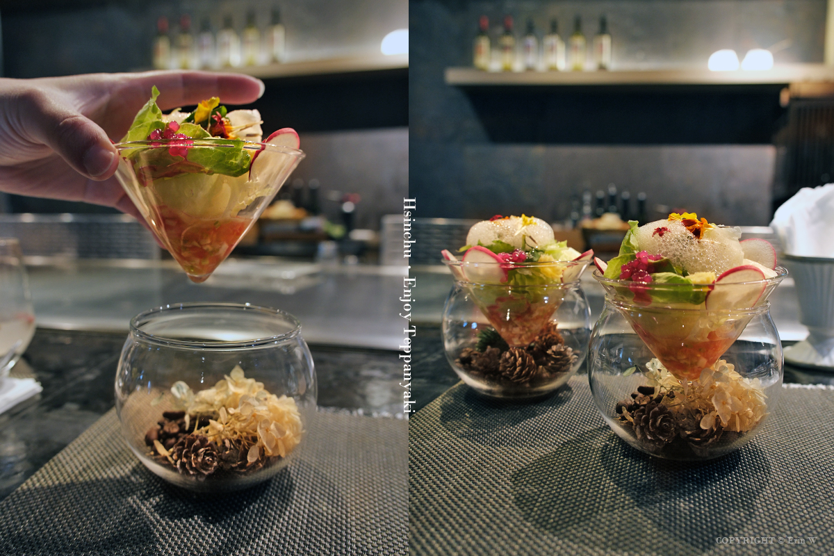 新竹・竹北|享廚鐵板燒|在滋滋聲與香氣之中 享受一場專屬兩人的浪漫饗宴與精采食物秀 - 第25張圖