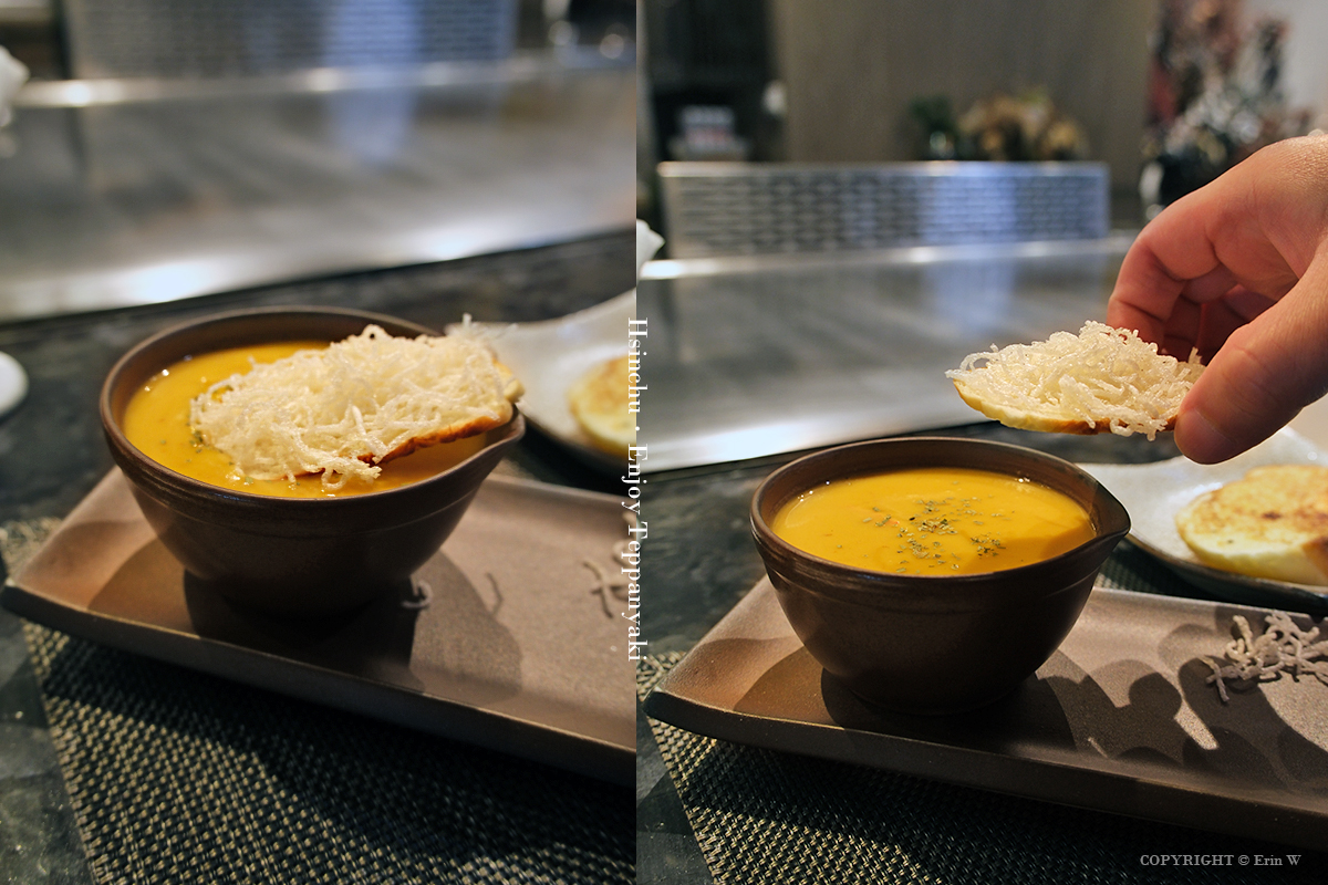 新竹・竹北|享廚鐵板燒|在滋滋聲與香氣之中 享受一場專屬兩人的浪漫饗宴與精采食物秀 - 第27張圖