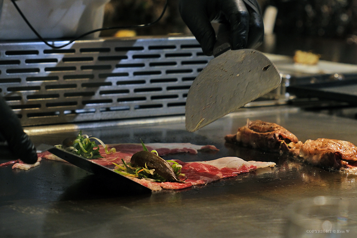 新竹・竹北|享廚鐵板燒|在滋滋聲與香氣之中 享受一場專屬兩人的浪漫饗宴與精采食物秀 - 第33張圖