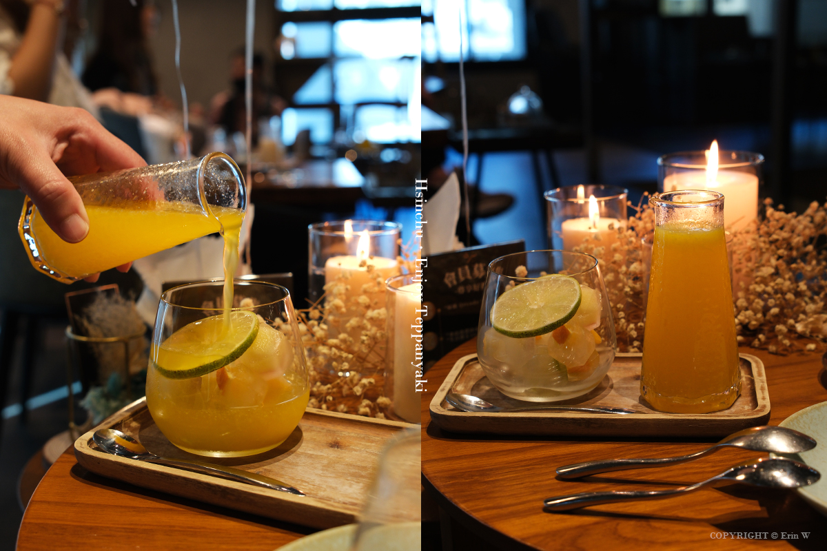 新竹・竹北|享廚鐵板燒|在滋滋聲與香氣之中 享受一場專屬兩人的浪漫饗宴與精采食物秀 - 第45張圖