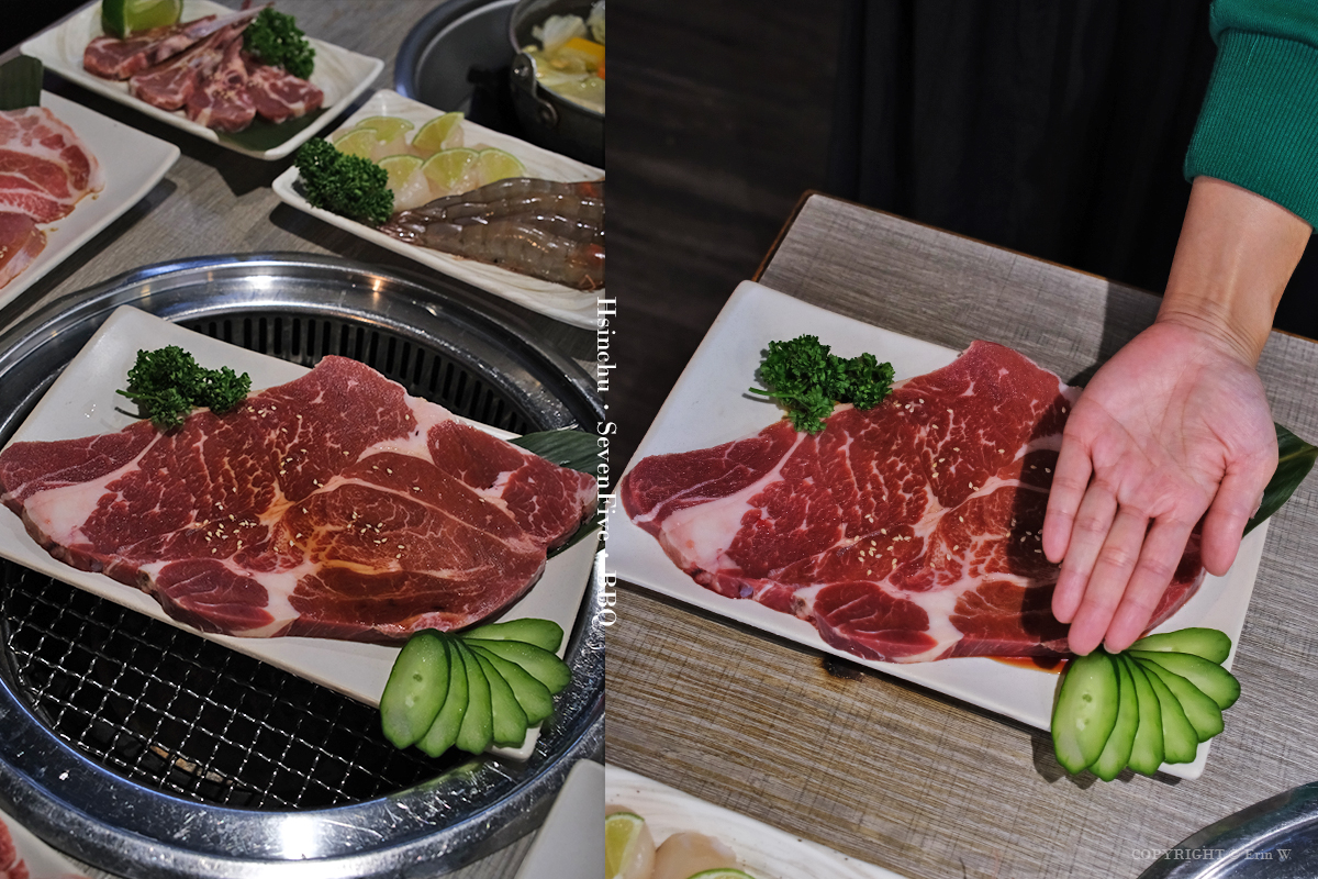 新竹｜柒伍無煙燒肉｜解放雙手 貼心代烤代剝 火烤兩吃吃到飽 新竹平價高質燒肉推薦