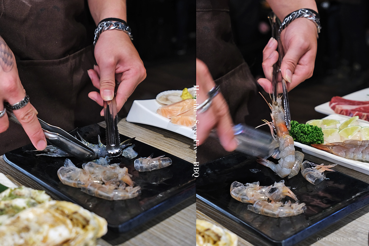 新竹｜柒伍無煙燒肉｜解放雙手 貼心代烤代剝 火烤兩吃吃到飽 新竹平價高質燒肉推薦