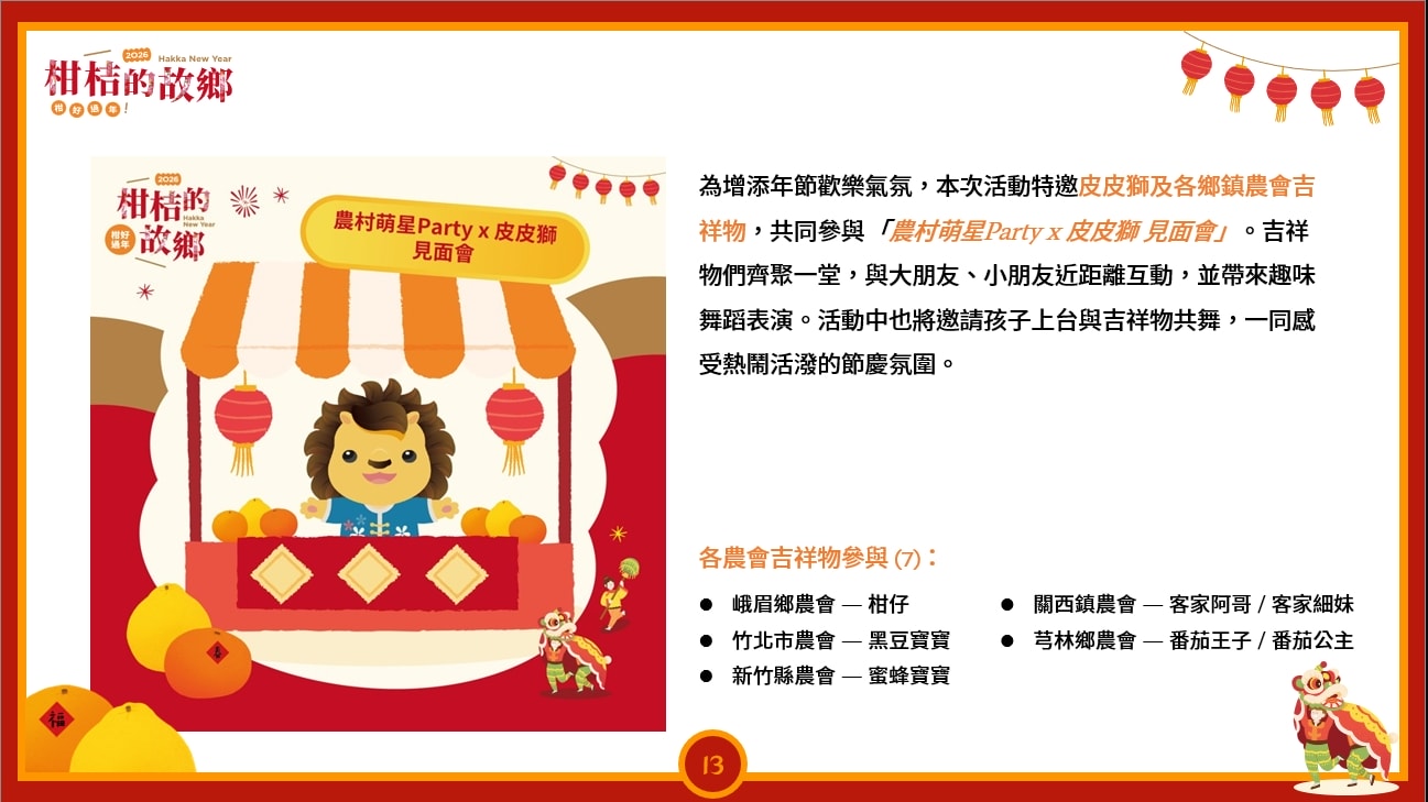 2026「柑桔的故鄉」集結新竹縣13鄉鎮 從產地到會場 年節市集亮點整理懶人包 - 第34張圖 2026「柑桔的故鄉」集結新竹縣13鄉鎮 從產地到會場 年節市集亮點整理懶人包