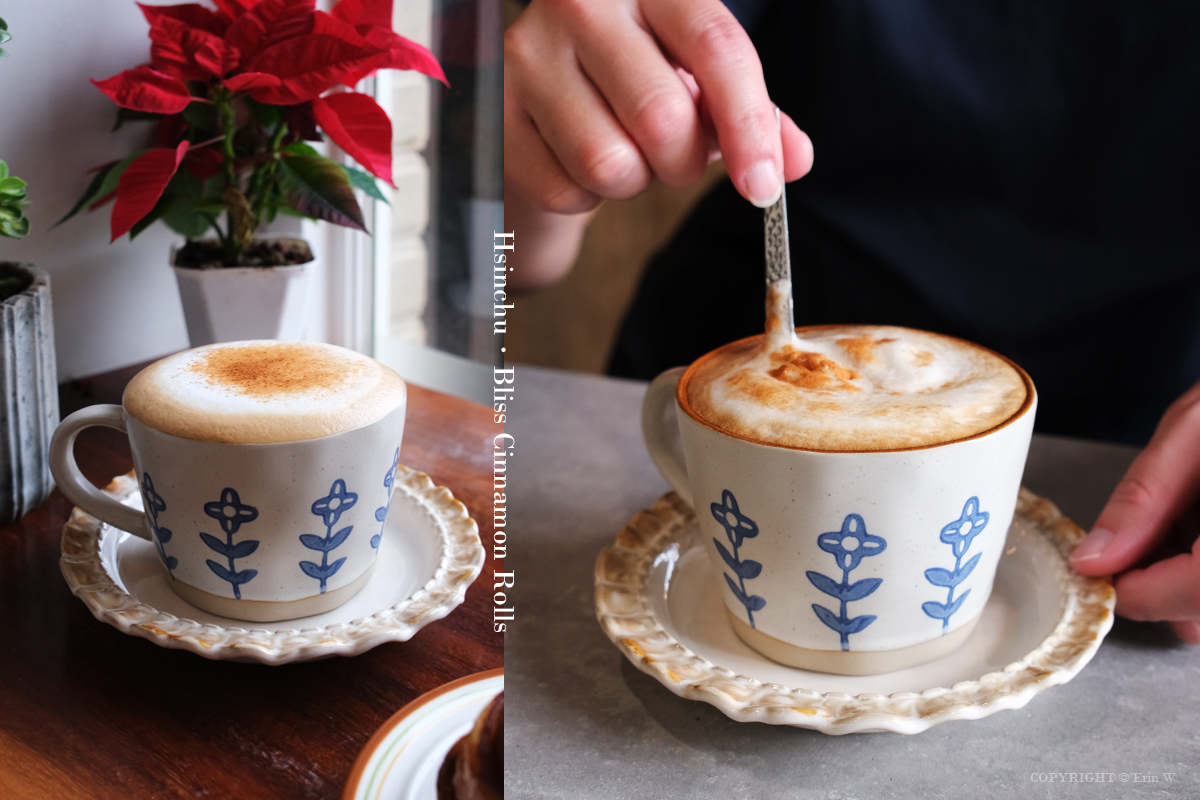 新竹・南寮｜Bliss捲捲｜把日子慢慢捲進甜香裡的療癒系肉桂捲專賣咖啡店