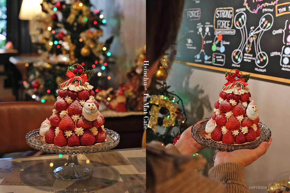 新竹｜I’mmat cafe 小墊子｜在新竹深耕多年的戚風甜點老店 季節限定的草莓食光