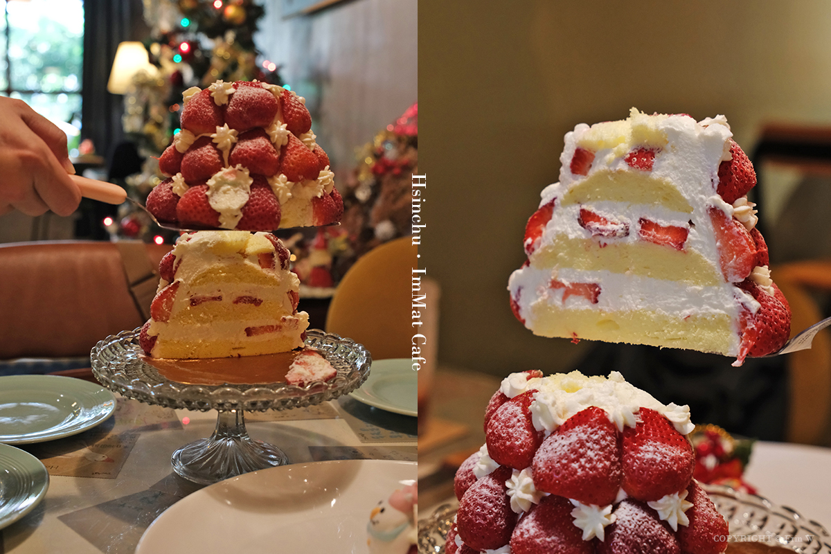 新竹｜I’mmat cafe 小墊子｜在新竹深耕多年的戚風甜點老店 季節限定的草莓食光