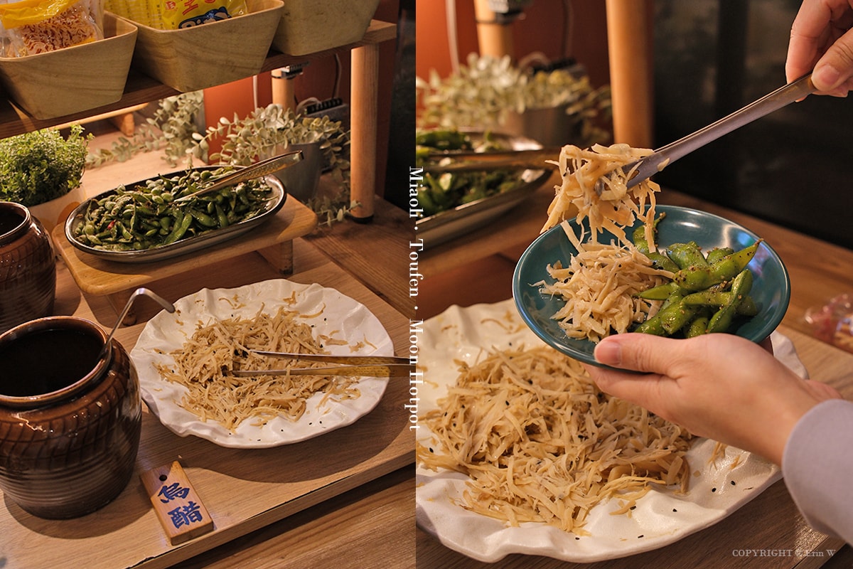 苗栗．頭份｜月團圓雞湯火鍋｜個人388元起的一鍋兩味鴛鴦鍋 野菜自助吧吃到飽 冬季暖身必吃的隱藏版薑母雞酒湯底